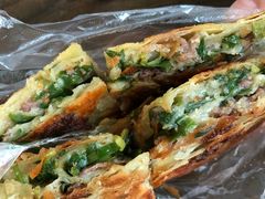 韭菜牛肉-贾五油糊馅