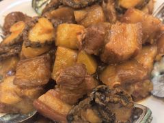 鲍鱼烧肉炖土豆-双海酒店·非遗渔家菜(南戴河店)