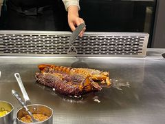 铁板鲜活龙虾佐甜玉米芝士白酱-LH TEPPANYAKI铁板烧(陆家嘴店)