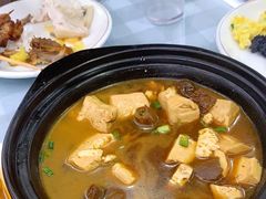 雁来蕈豆腐-高老庄·老溧阳·私房菜(南山竹海店)