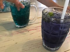 -蝶豆花蓝面条
