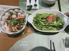 秘制虾酱炒空心菜-帕蓝·暹罗料理(曲阳店)