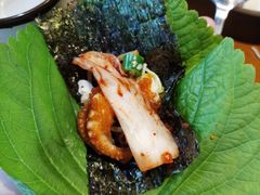 海苔-红辣椒八爪鱼特色韩国料理