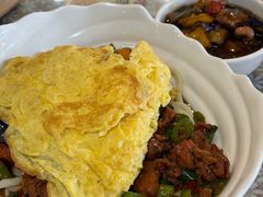 小公鸡茄子厚蛋拼-文三里屯面馆(三里屯店)