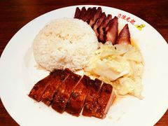 烧鸭拼瘦叉烧饭-陈光记烧腊(长寿路店)