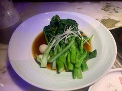 油淋脆菜心-绿茶餐厅(乐峰广场店)