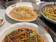 馓子牛肉丝-刘胖子家常菜·蹄花焖藕(江汉路总店)