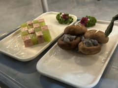 香菇酿黑虎虾滑-喜聚薈·花膠雞海鮮火鍋(越秀店)
