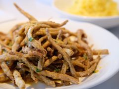 咸蛋黄茶树菇-壹只菜·崇明本地特色菜(崇明南门店)