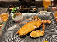 海胆酱龙虾-一板铁板烧·隐秘一线江景花园餐厅(西湖左岸·天元店)