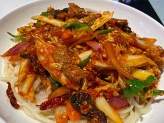 过油肉拌面-楼兰古丽·新疆拌面·清真(华阳城店)