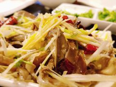 葱拌羊心肺-情忆草原涮肉馆