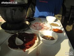 牛肉和小料-大槐树烤肉馆