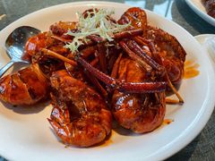 干煎美极罗氏虾-猪肉婆私房菜(华侨城店)