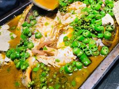 鲜青椒烤鱼-探鱼·鲜青椒爽麻烤鱼(银泰城店)