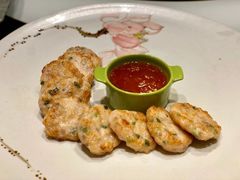 香葱海鲜藕饼-广州文华东方酒店·江-由辉师傅主理