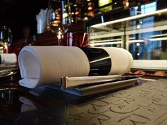 餐具摆设-L'ATELIER de Joel Robuchon(外滩18号店)