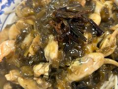 虾仁蛏子花蛤拌面-明呈黄鱼面馆(斜土路店)