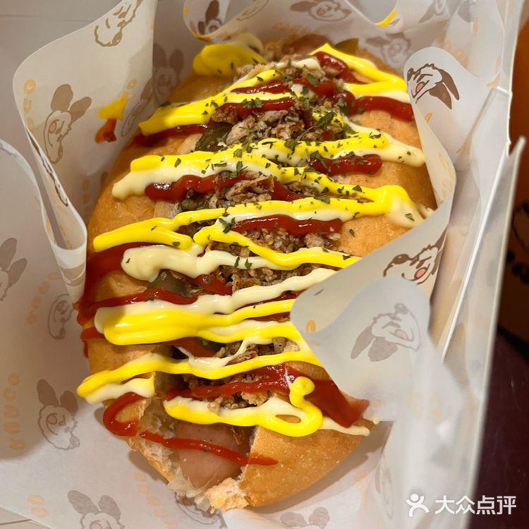 今日美食之热狗