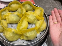 海菜扇贝蒸饺-添福来墨鱼饺子 · 海鲜东北菜(大连星海·黄浦路店)