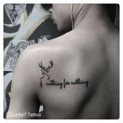 -幸运7纹身刺青Lucky7tattoo