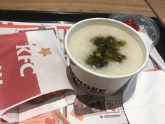 雪菜笋丁鸡肉粥T-肯德基(春申店)