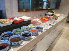 自助调料区-菲住布渴酒店自助餐厅(阿里巴巴西溪园区店)