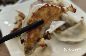 Special Leek and Fresh Meat Pan-Fried Dumplings