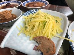 青椒土豆丝-粗茶淡饭(东关街店)