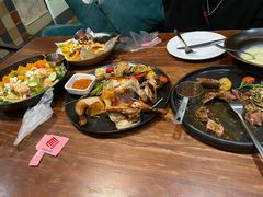 烤南瓜鲜虾沙拉-芭莉与彩虹西餐厅(成都合生汇店)