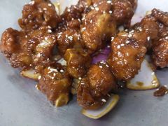 蒜香蜜汁排骨-绿茶餐厅(华联万柳店)