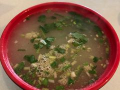 鸭汤粉丝-烤鸭肉夹馍鸭汤店