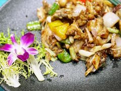 京葱爆炒鲜牛蛙-随园花园餐厅(新港中路店)