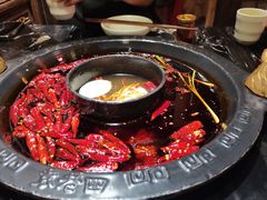菌汤鸳鸯锅-袁老四老火锅(大丰店)