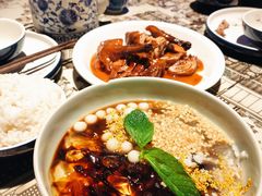 花田冰粉-绿茶餐厅(松江万达店)