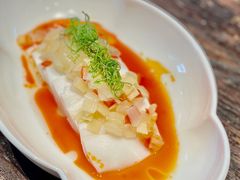 临安酸菜拌花枝片-杭州君悦酒店·湖滨28中餐厅