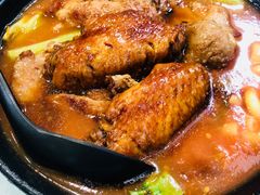 番茄浓汤鸡翅猪扒通粉-华嫂冰室(尖沙咀店)