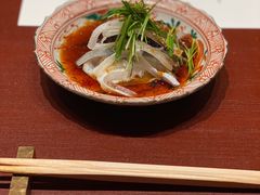 葱丝醋汁拌河豚鱼皮肉-晴空·日本料理(万象城店)