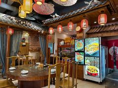 -东来菜馆•手抓海鲜家常菜•海鲜锅贴(鸽子窝店)