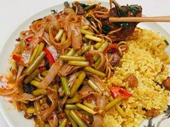 6元一大份的炒面炒饭-四川音乐学院新都校区-食堂