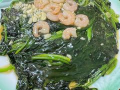 虾仁烧菠菜-老健康贾姨原味馆