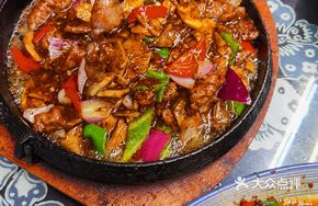 Sizzling Mushroom Beef