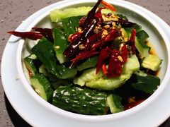 椒麻黄瓜-老头儿油爆虾(星光一期店)