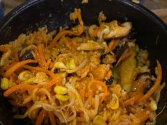 石锅拌饭-包装马车·韩国料理·포장마차