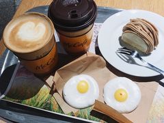 太阳蛋拿铁-麦当劳(中山公园龙之梦店)