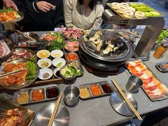 -围炉肉舍•炭烤活鳗•丹东海鲜烤肉(步行街店)