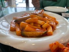 鱼饼炒年糕-桃园中华料理炸酱面(燕儿岛路店)