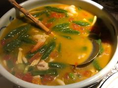 翡翠海鲜面疙瘩-绿茶餐厅(千岛湖银泰城店)