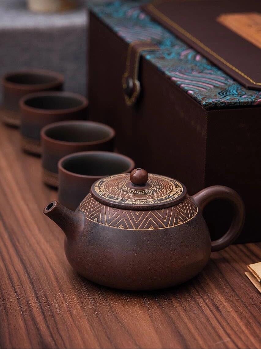 这么好看的坭兴陶壶赶紧来看看吧