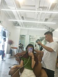 -I+造型烫发染发